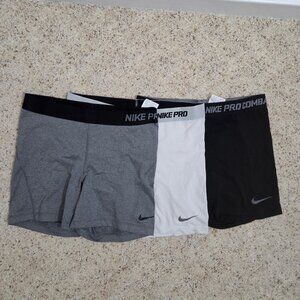Women's Nike Pro Compression Short Sz L 5 in inseam